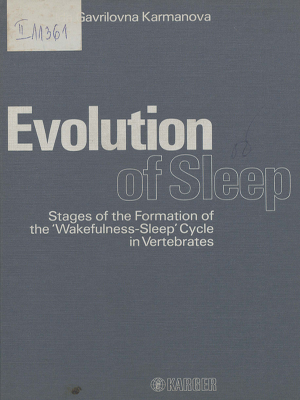 Evolution of sleep
