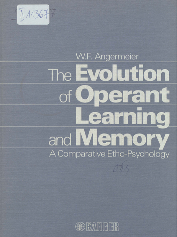 The evolution of operant learning and memory