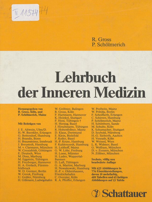 Lehrbuch der Inneren Medizin
