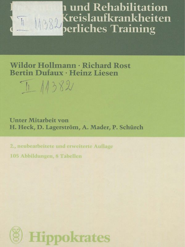 Pravention und Rehabilitation von Herz-Kreislaufkrankheiten durch korperliches Training