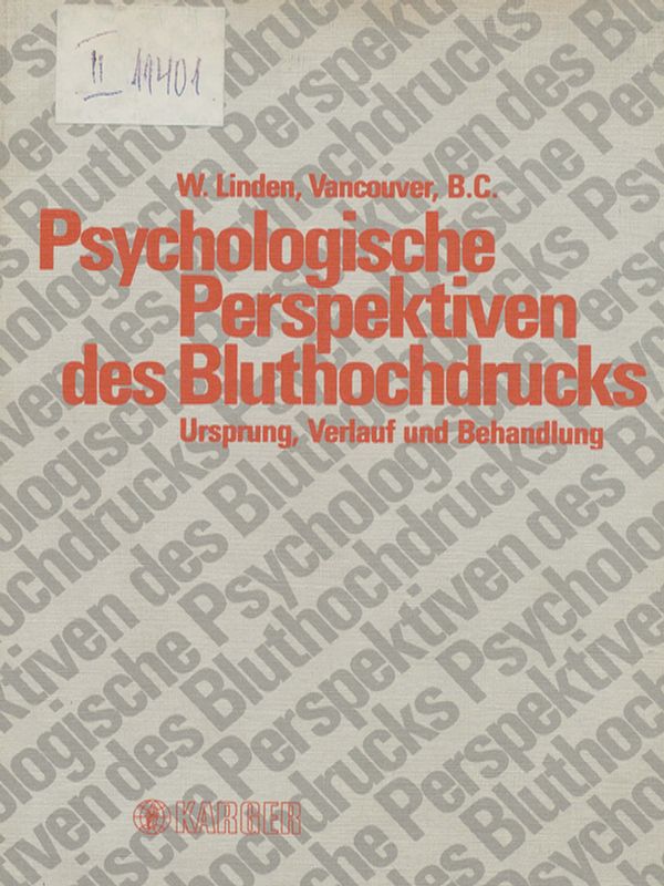 Psychologische Perspektiven des Bluthochdrucks