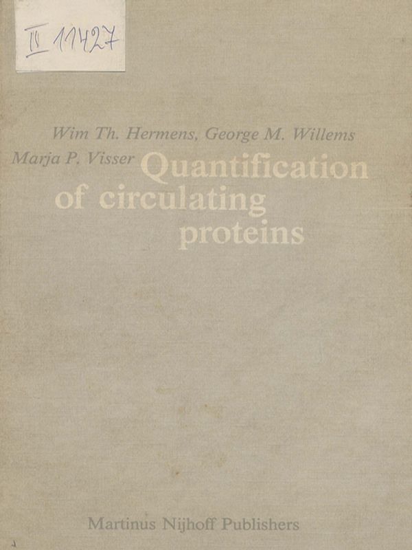 Quantification of circulating proteins
