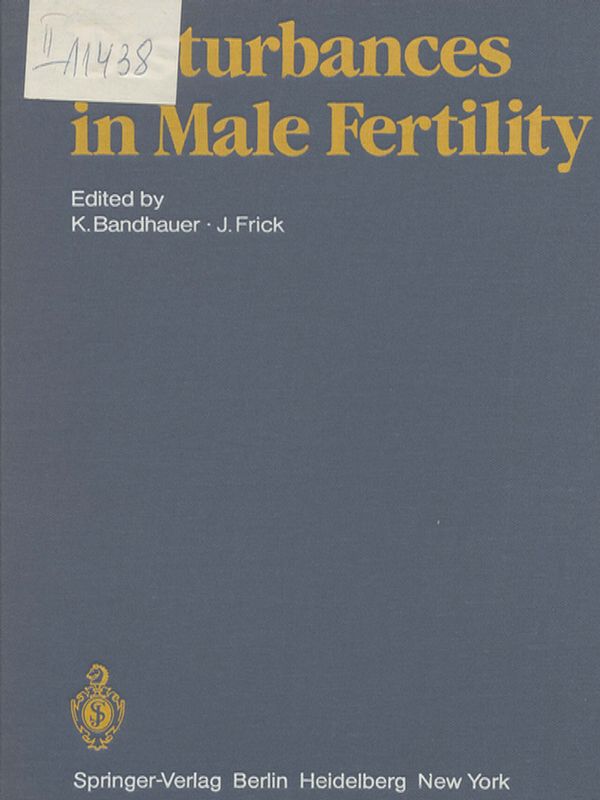 Disturbances in male fertility
