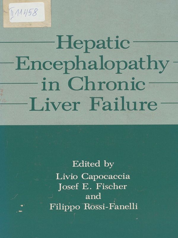 Hepatic encephalopathy in chronic liver failure