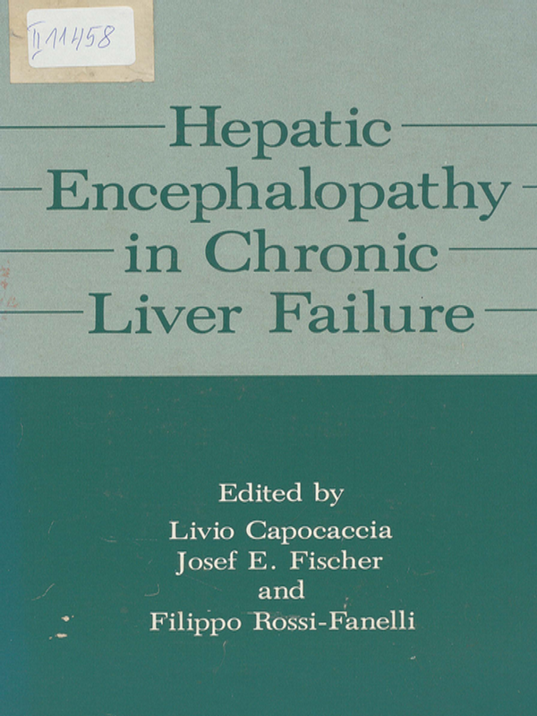 Hepatic encephalopathy in chronic liver failure
