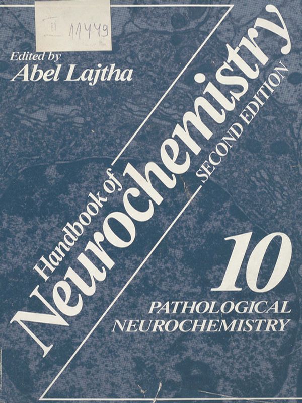 Handbook of neurochemistry