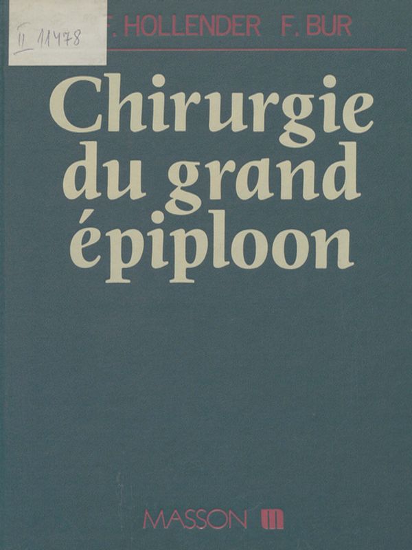 Chirurgie du grand epiploon