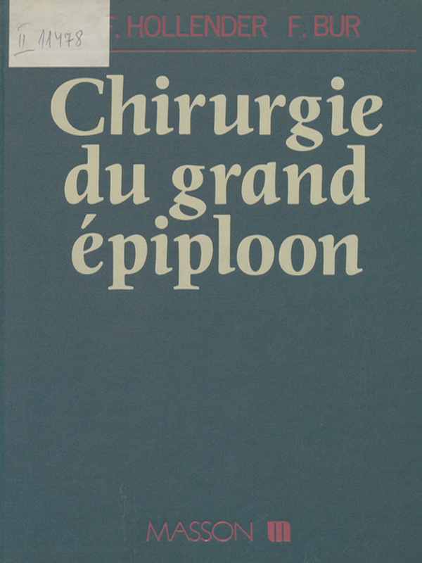 Chirurgie du grand epiploon