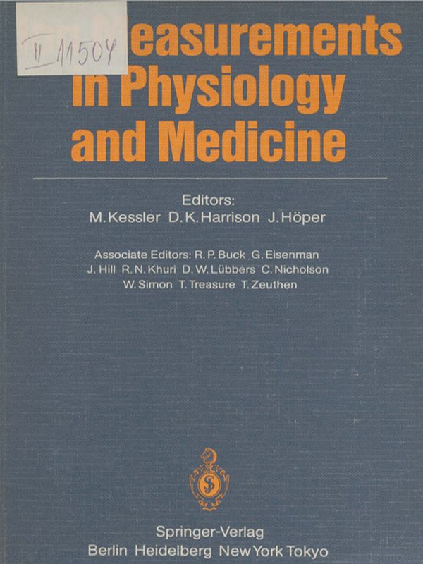 Ion measurements in physiology and medicine