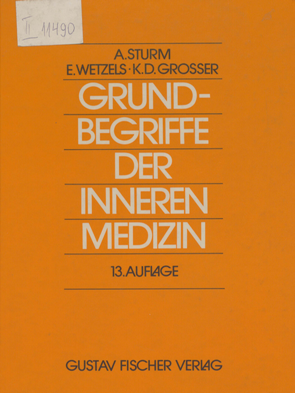 Grundbegriffe der Inneren Medizin