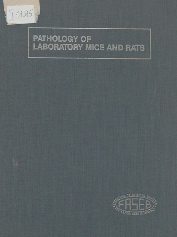 Pathology of laboratory mice and rats