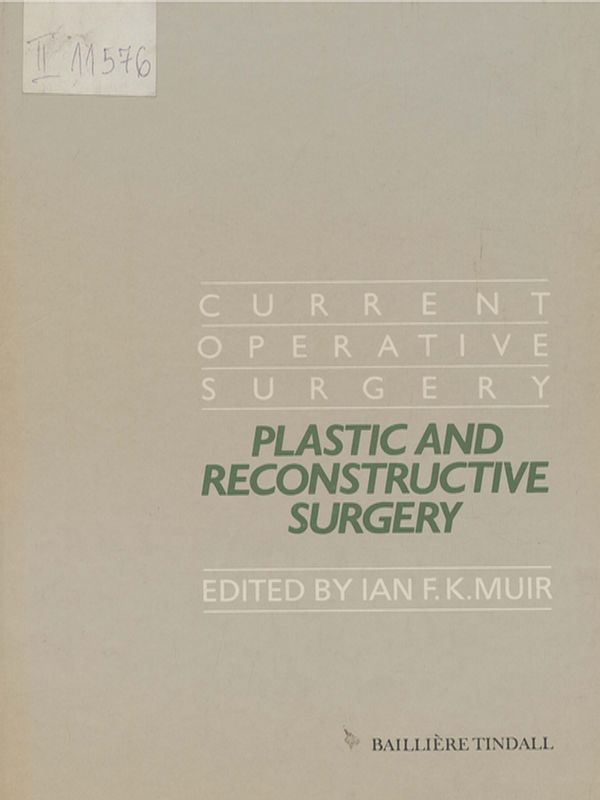Plastic and reconstructive surgery