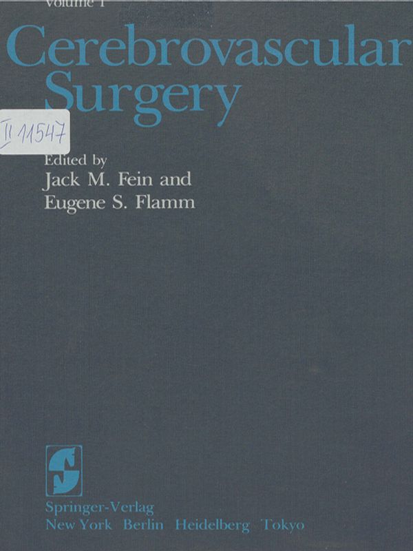 Cerebrovascular surgery