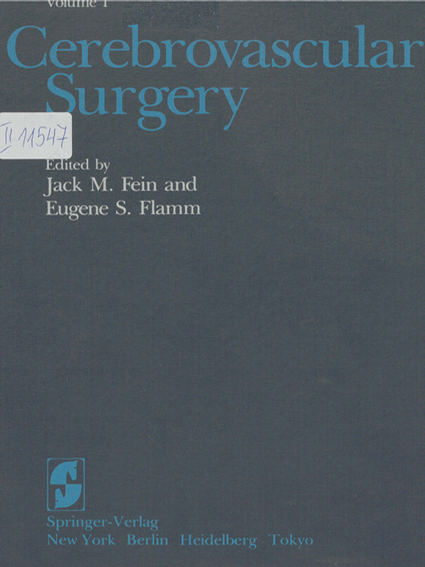 Cerebrovascular surgery