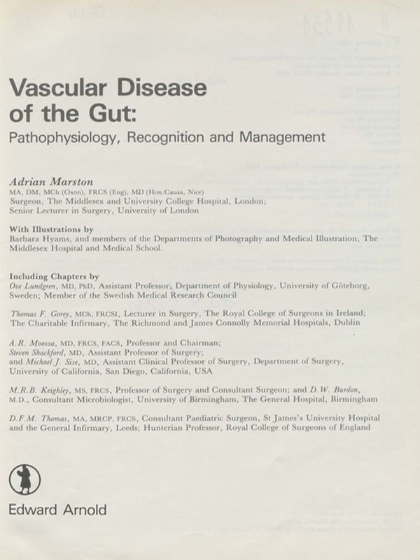 Vascular disease of the gut: pathophysiology, recognition and management