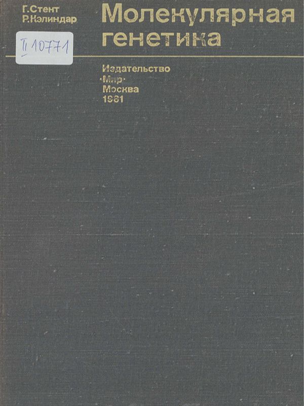 Молекулярная генетика