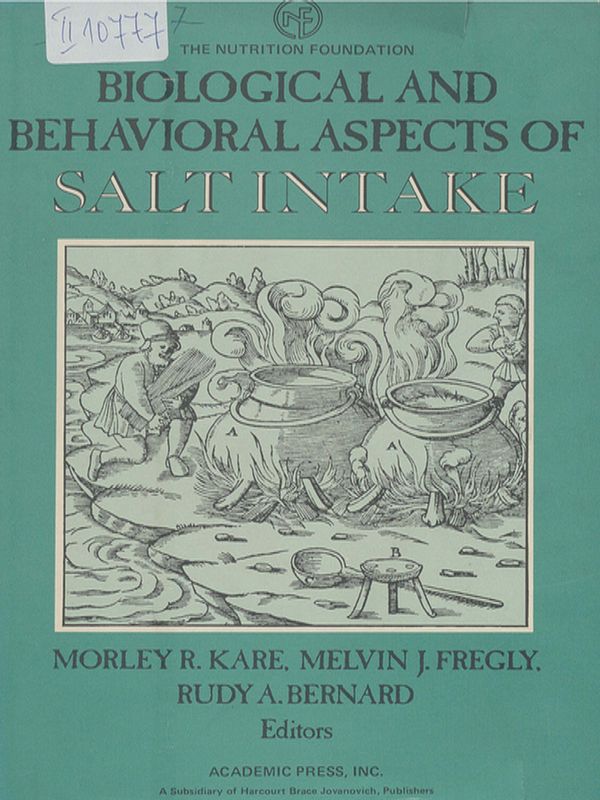 Biological and behavioral aspects of salt intake