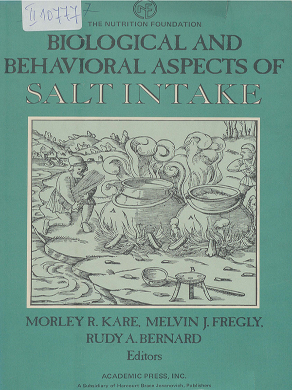 Biological and behavioral aspects of salt intake
