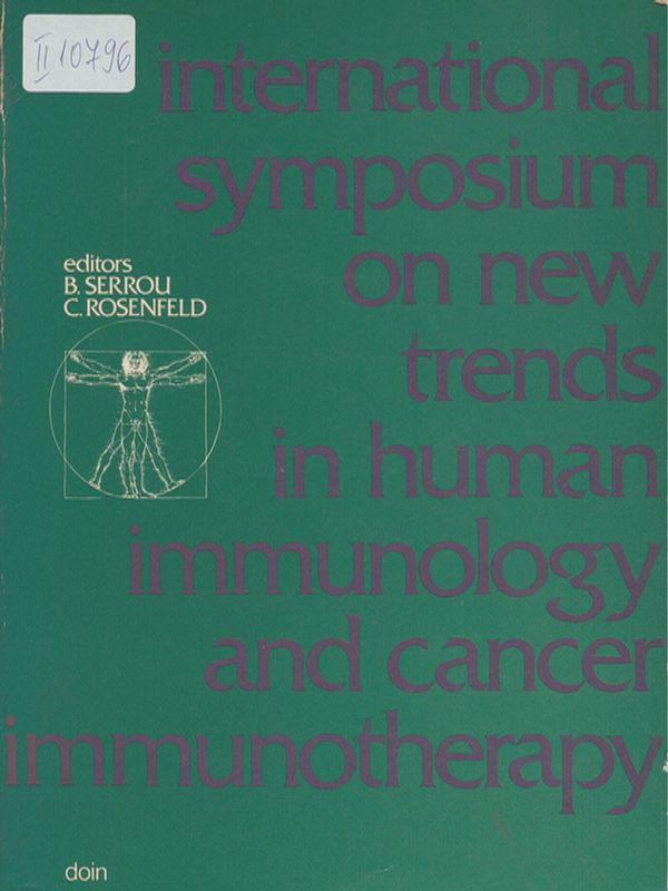 International symposium on new trends in human immunology and cancer immunotherapy