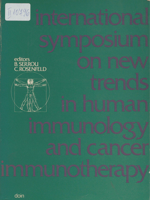 International symposium on new trends in human immunology and cancer immunotherapy