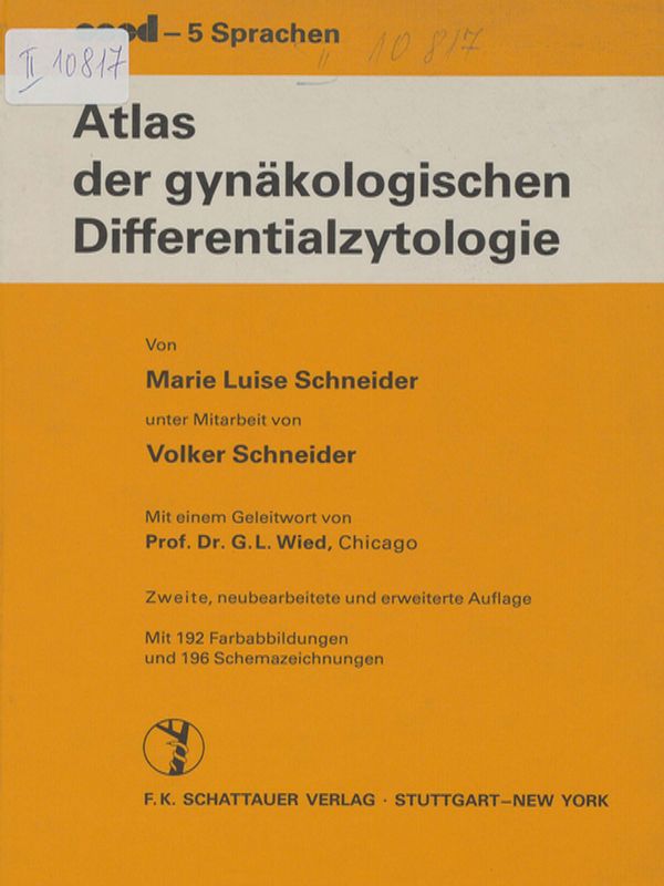 Atlas der gynakologischen Differentialzytologie