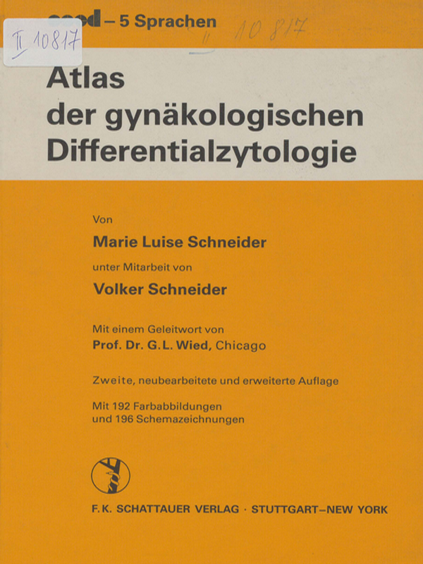 Atlas der gynakologischen Differentialzytologie