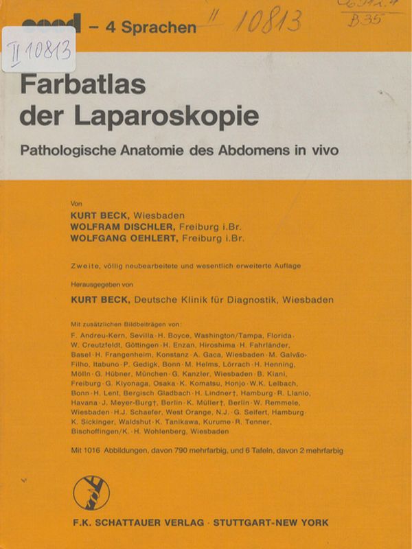 Farbatlas der Laparoskopie