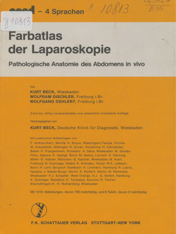 Farbatlas der Laparoskopie