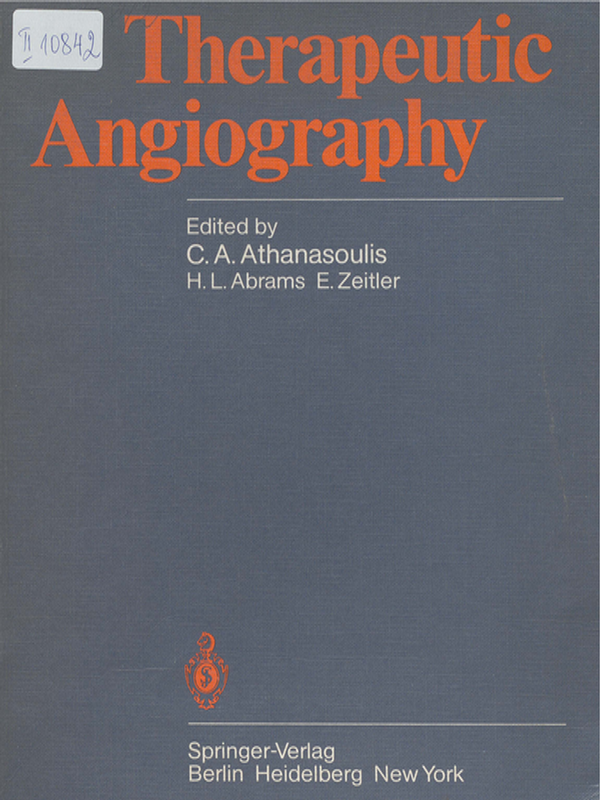 Therapeutic angiography