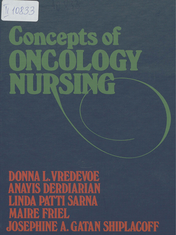 Concepts of oncology nursing
