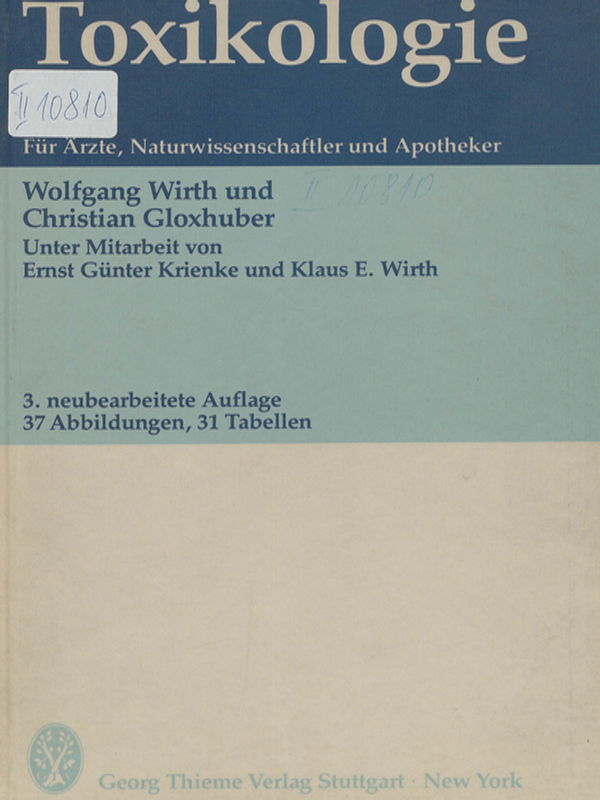 Toxikologie