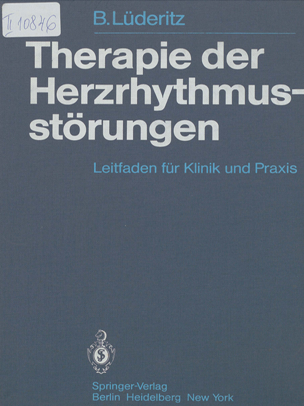 Therapie der Herzrhythmusstorungen