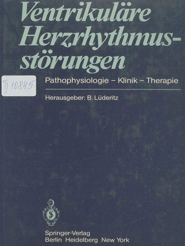 Ventrikulare Herzrhythmusstorungen