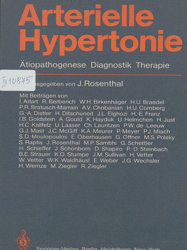 Arterielle Hypertonie