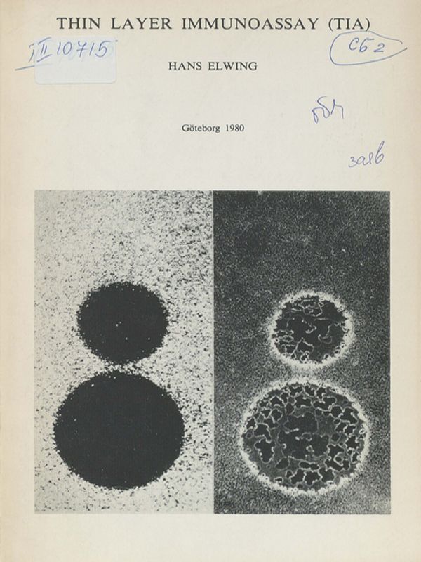 Thin layer immunoassay (TIA)