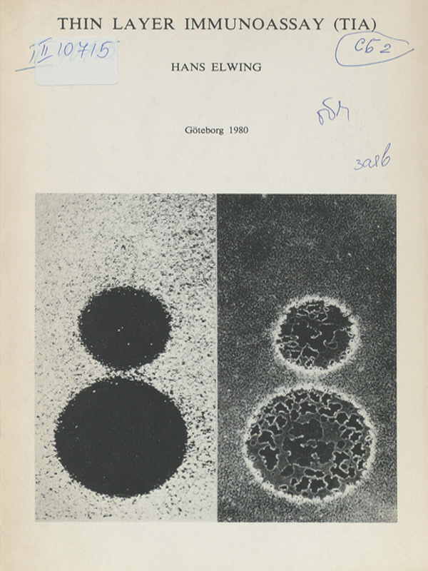 Thin layer immunoassay (TIA)