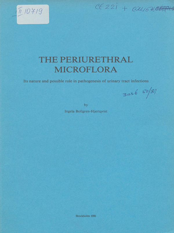 The periurethral microflora