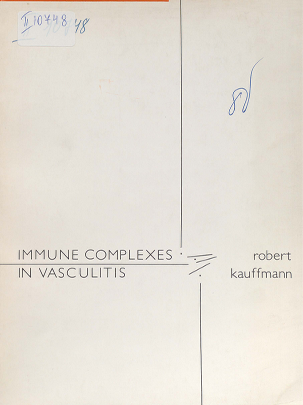 Immune complexes in vasculitis