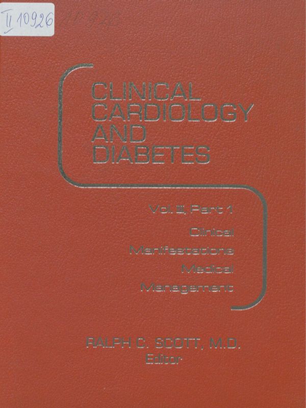 Clinical cardiology and diabetes