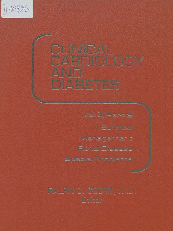 Clinical cardiology and diabetes