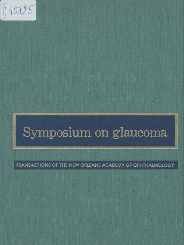 Symposium on glaucoma