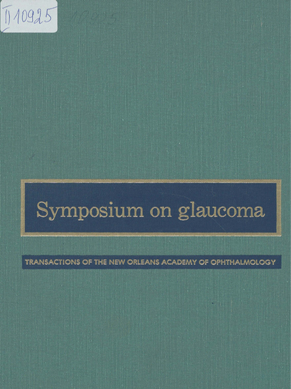 Symposium on glaucoma