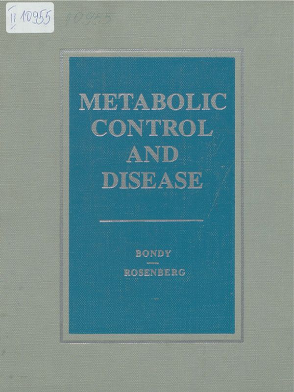 Metabolic control and disease