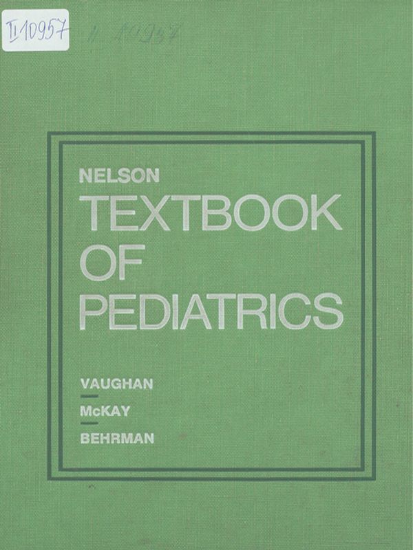 Nelson textbook of pediatrics