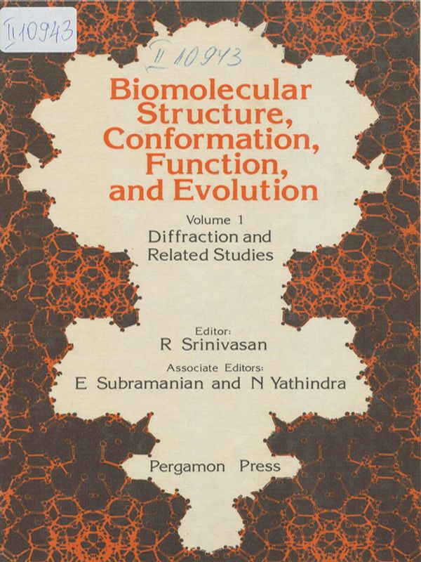 Biomolecular structure, conformation, function, and evolution