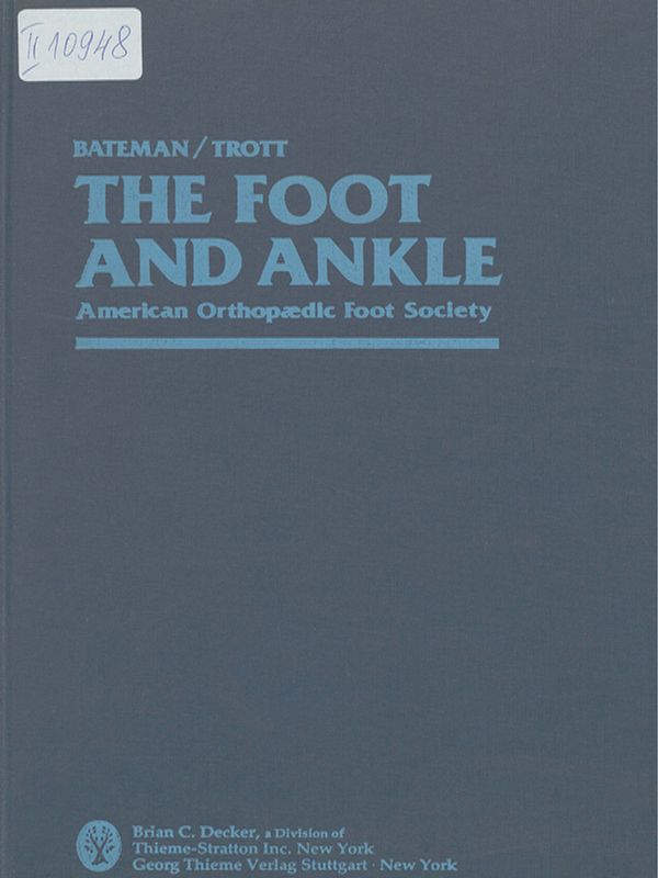 The foot and ankle