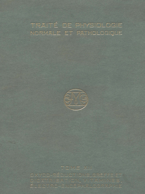 Traite de physiologie normale et pathologique