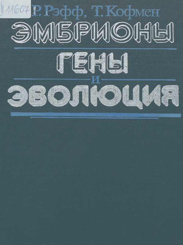 Эмбрионы, гены и эволюция