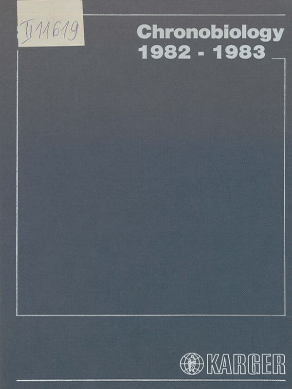 Chronobiology 1982-1983
