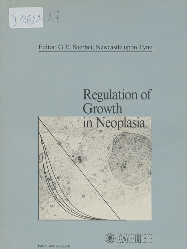 Regulation of growth in neoplasia